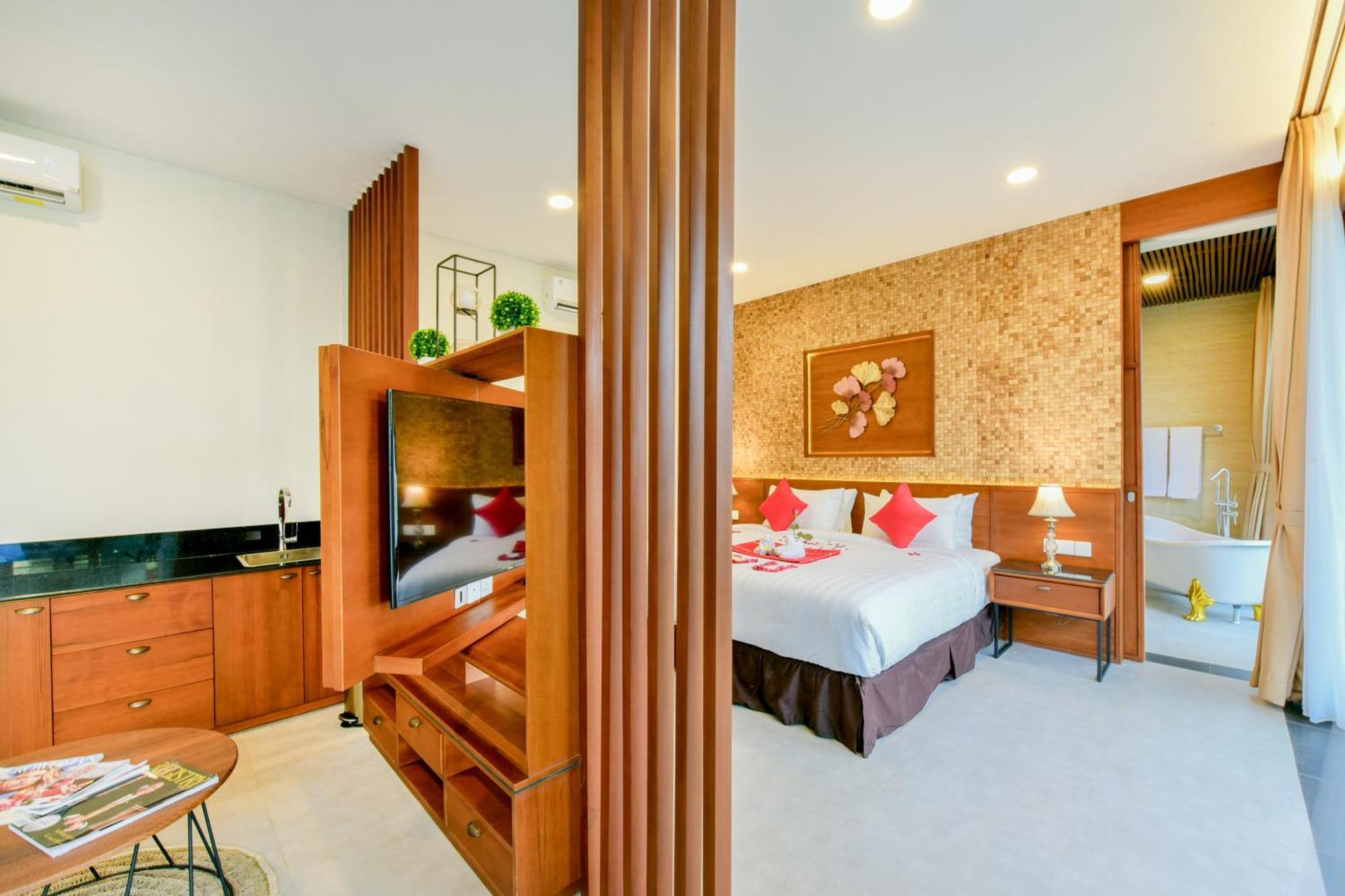 Del Cielo Villa Seminyak Rum bild
